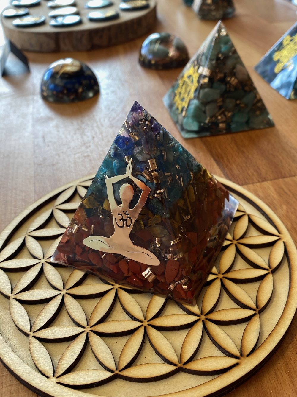 Pyramide 7 Chakras Yoga