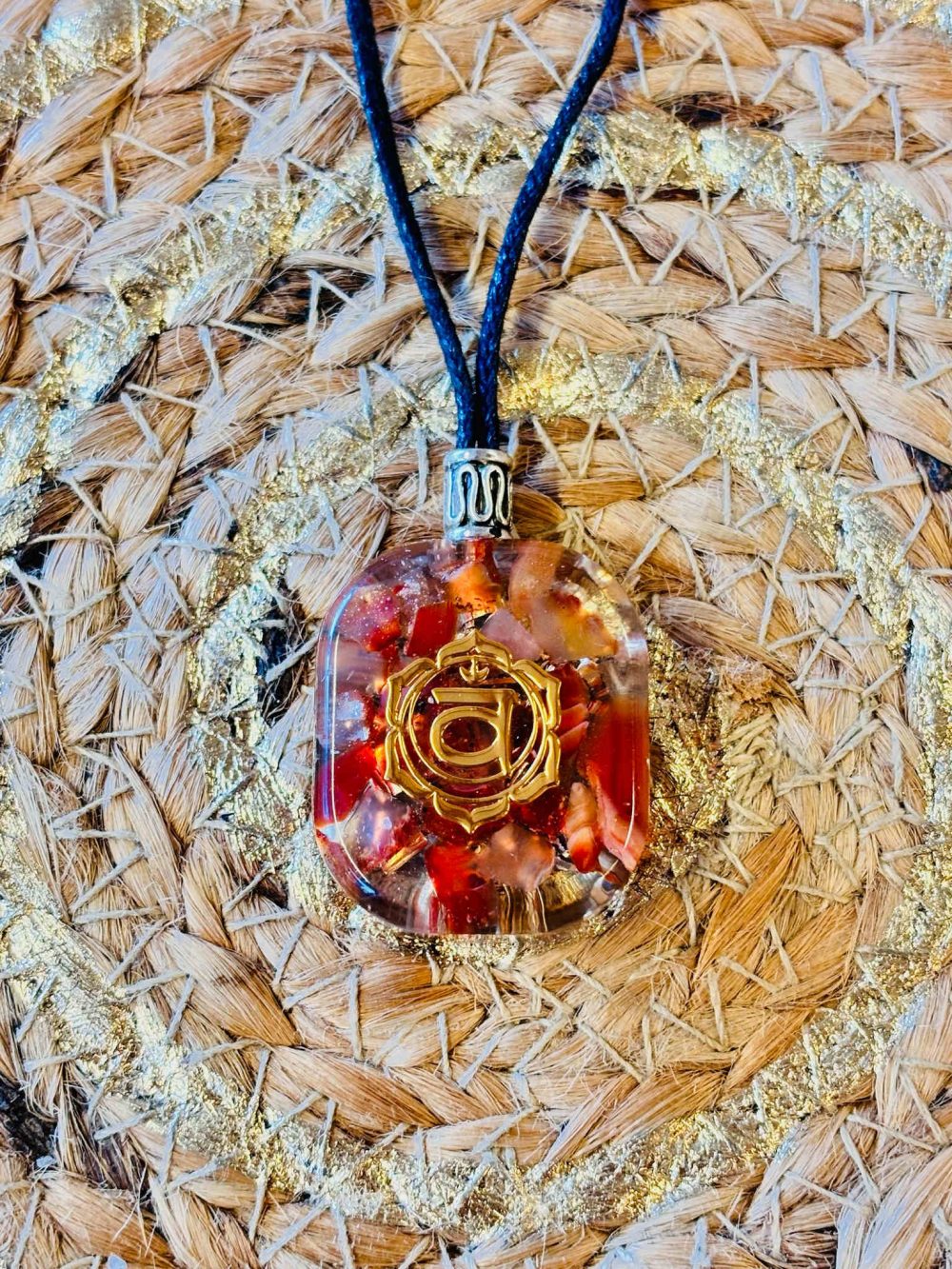 Pendentif Cornaline Chakra Sacré